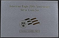 2006 AMERICAN SILV EAGLE 20TH ANNIV 3-COIN SET OGP