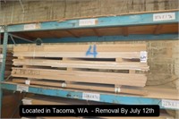 LOT, MISC SHEET GOODS IN THIS SECTION OF PALLET