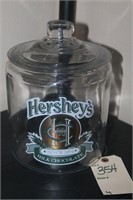 LARGE HERSHEY'S COVERED JAR