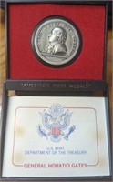 General Horatio Gates America's first medals