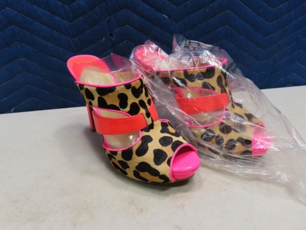 New Womens sz7w GIANNI BINI Funky HIghheels Shoes