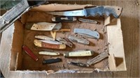 Assorted Pocket Knives, Filet Knife