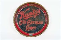 KUNTZ'S OLD GERMAN LAGER METAL BEER TRAY