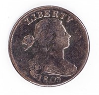 Coin 1803 United States Large Cent in VF