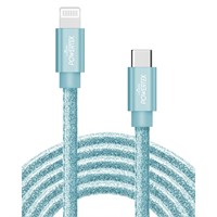 Powertek USB C Lightning iPhone Charger Cable AZ49