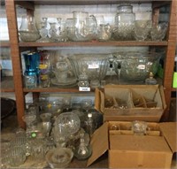 HUGE Glassware Lot