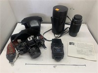 KS Super Camera, Lens, Flash, Instructions