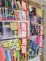 8 Hot Rod Magazines