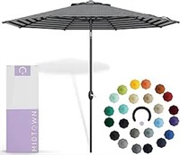 Midtown Umbrellas The Lean 10 Feet Outdoor Umbrell