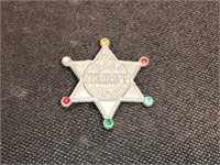 Vintage Toy Metal Texas Ranger Sheriff Badge