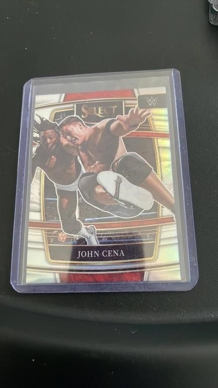 John Cena WWE 2022 Select silver holo