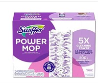 Swiffer Power Mop 15.4 in. Wet and Dry Microfiber