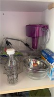 Pitcher/ storage containers, dressing bottle