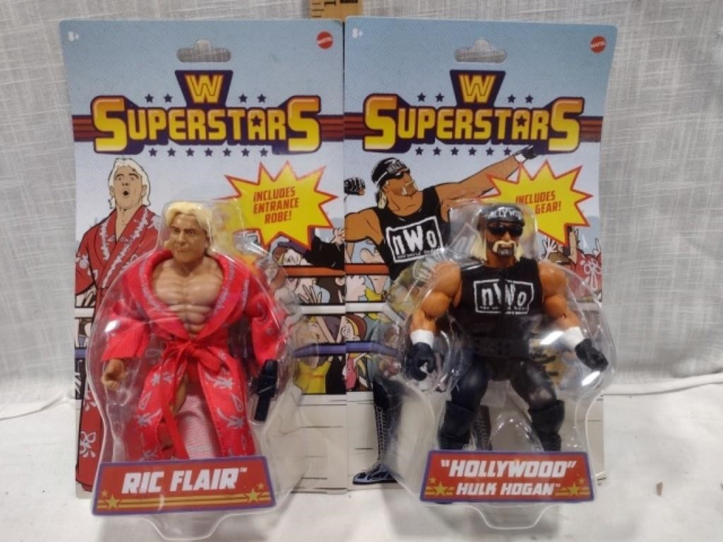 Rare WWE SuperStar Rick Flare & Hollywood