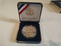 Star Spangled Banner Proof Silver Dollar
