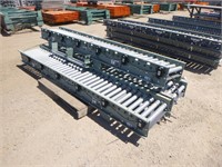 15"x108" Roller Conveyors (QTY 3)