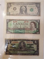 Three Dollar Bills - Two repaired