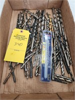 FLAT OF MISC DRILL BITS