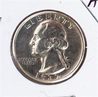 Coin 1932-D Washington Quarter - Key Date!