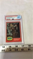 1977 Star Wars chewie and Han Solo card