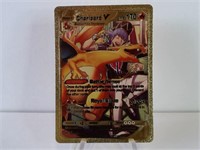 Pokemon Card Rare Gold Charizard V