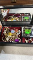 Jewelry box with contents