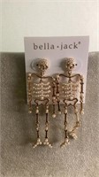 Bella and Jack Skeleton Earrings
