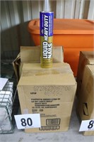 (2) Boxes Of Liquid Nails Construction Adhesive