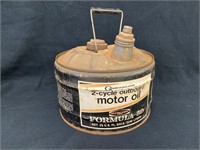 Quiksilver 2 1/2 Outboard Motor Oil Can