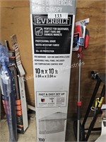 everbilt 10x10’ white commercial canopy