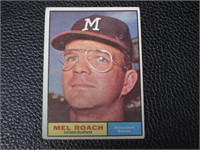 1961 TOPPS #217 MEL ROACH BRAVES VINTAGE