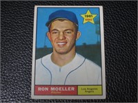 1961 TOPPS #466 RON MOELLER ANGELS VINTAGE