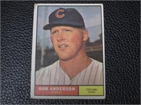 1961 TOPPS #283 BOB ANDERSON CHICAGO CUBS