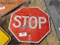 metal sign "STOP"