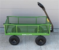 Gorilla Cart Garden Wagon - Removable Sides