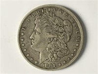 1891-O Morgan Dollar  XF
