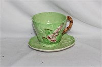 A Carltonware Cup and Saucer