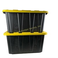Set of 2 HDX storage containers with lids