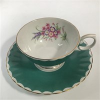 SUSIE COOPER TEACUP & SAUCER ENGLAND