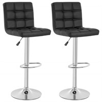 BestOffice Modern Bar Stool Set of 2