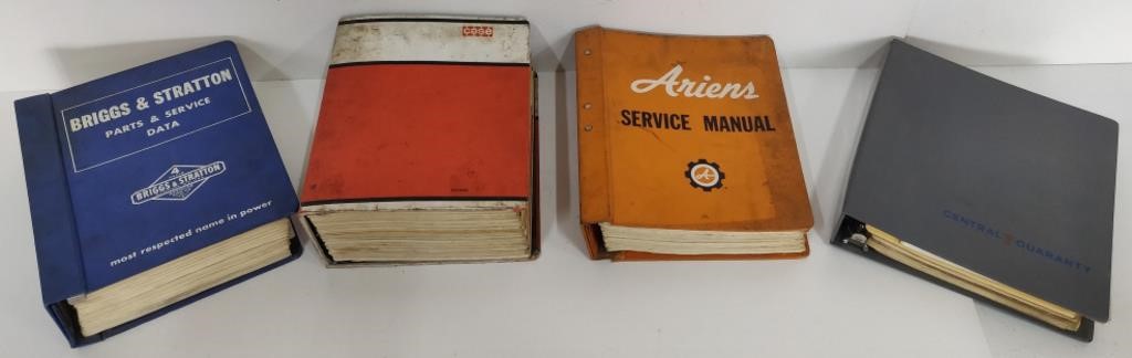 Older Manuals incl Ariens, Briggs & Stratton, etc