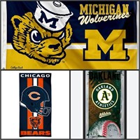 4 NEW Mouse Pads - Chicago Bears, Oakland A's +