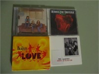 4 CD's of Beatles music and crosby still and nash