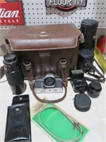 35 MM MINOLTA AND ALL LENS, CASES MISC