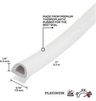 Thermoplastic Rubber Platinum Window Seal Gaps