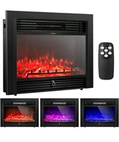 28.5-Inch Electric Fireplace Inserts