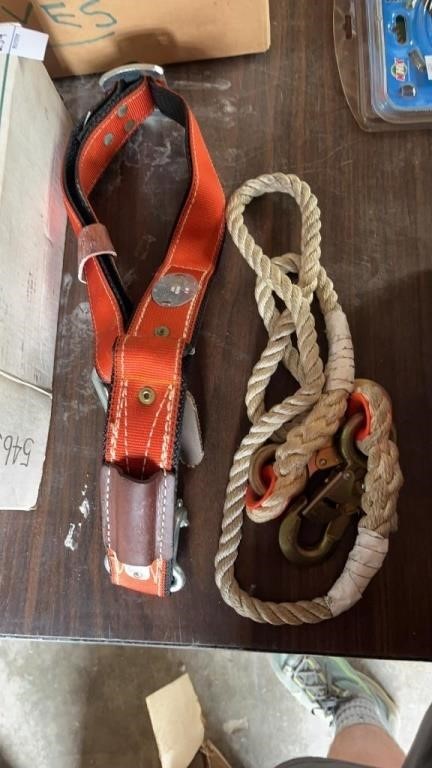 Buhrke Lineman Safety Harness Belt