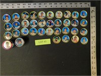 1988 Topps Coin Set, Missing #14 and 31
