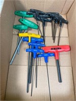 t - handled allen wrenches
