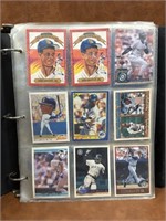 Binder Full of Baseball Cards - Ken Griffey Jr